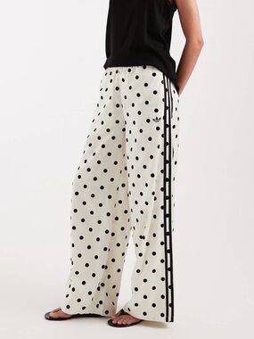 adidas Black and White Polka Track Pants